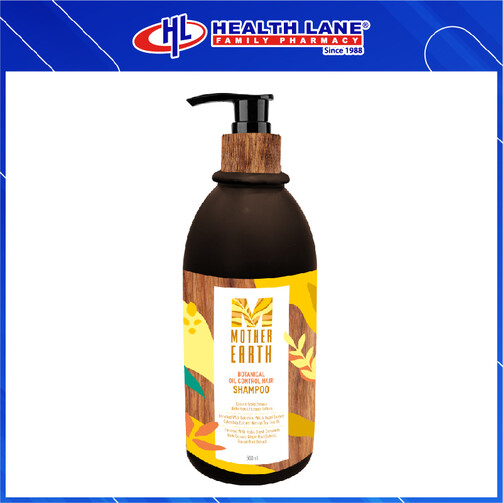 HLP MOTHER EARTH BOTANICAL OIL CONTROL HAIR SHAMPOO (500ML)